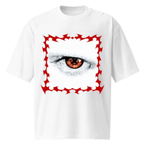 "crystal" oversized tee 180 gsm