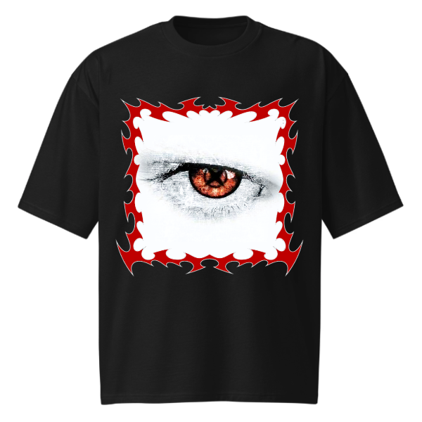 "crystal" oversized tee 180 gsm