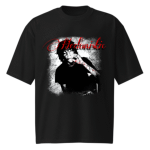 "hedonistic" oversized tee 220 gsm