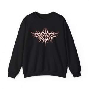 "inferno" black sweatshirt