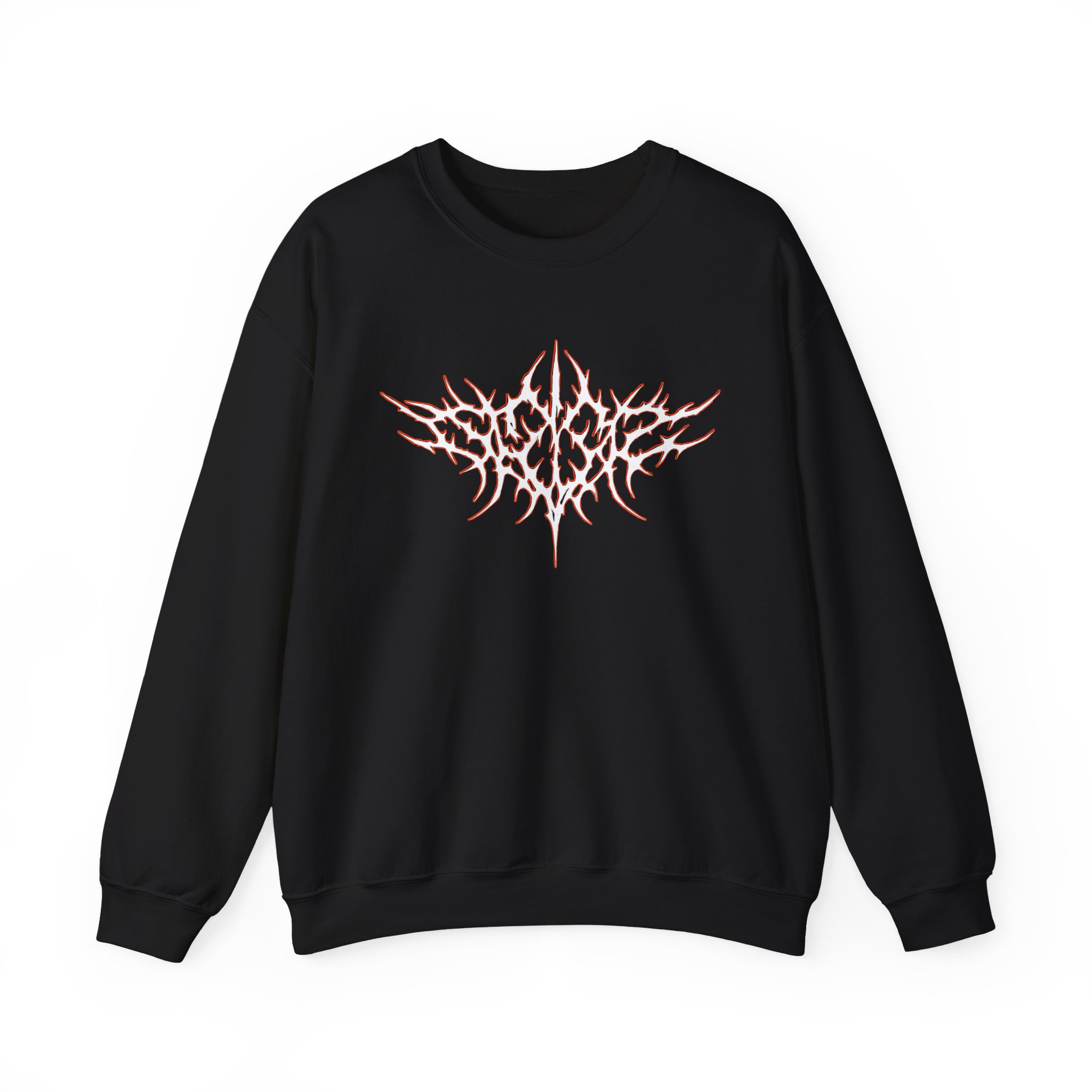 "inferno" black sweatshirt