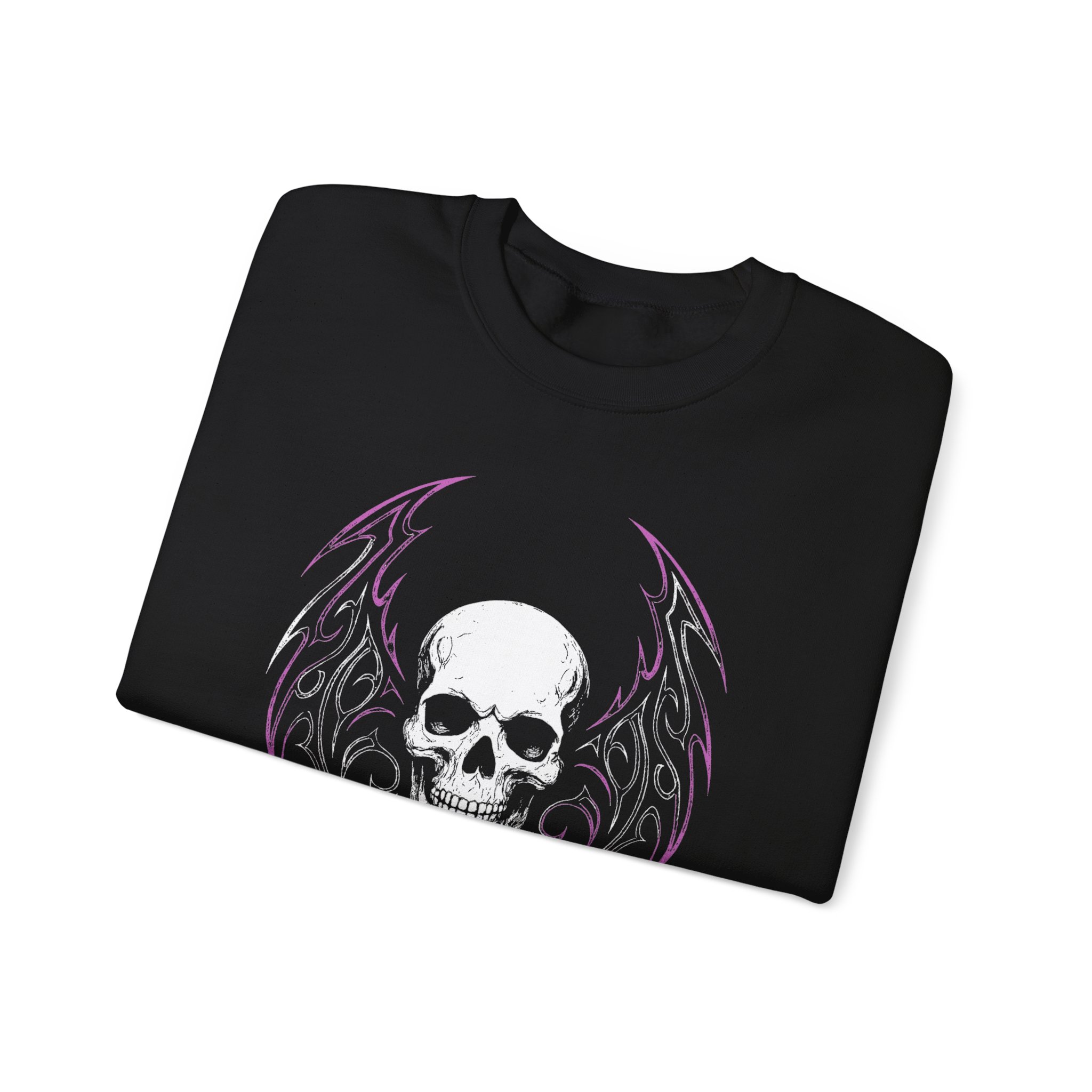 "wings of oblivion" black sweat