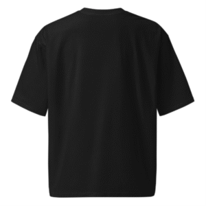 "glacial edge" oversized tee