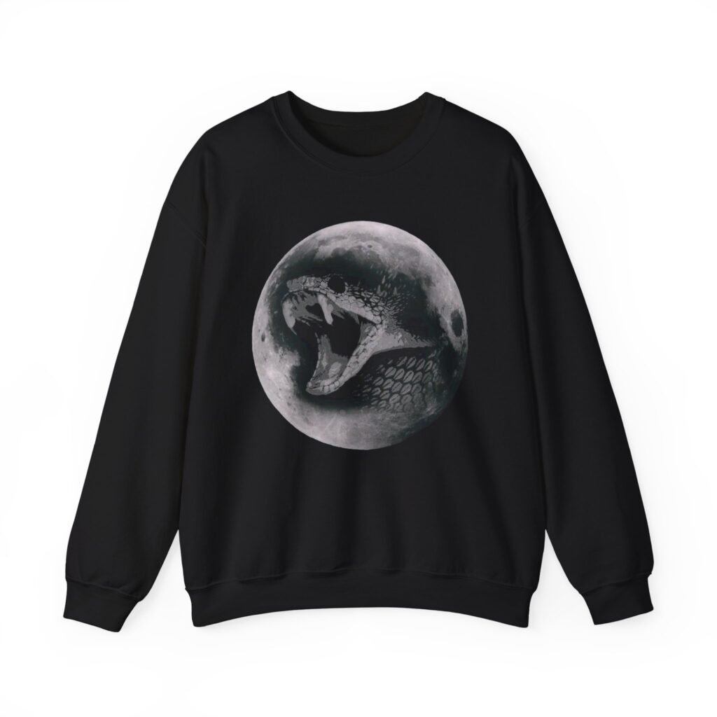 "venom" black sweatshirt