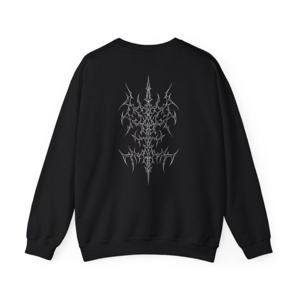 "inferno" black sweatshirt
