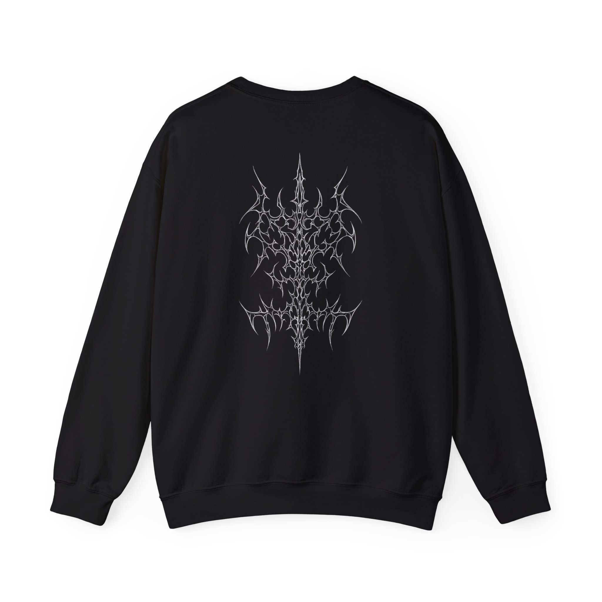 "inferno" black sweatshirt