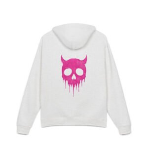 'hell drip" cotton hoodie