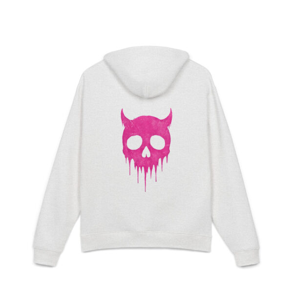 'hell drip" cotton hoodie