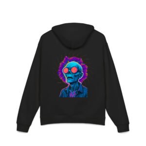 "lost in time" cotton hoodie
