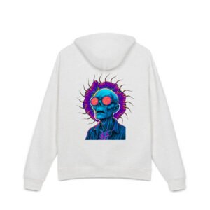 "lost in time" cotton hoodie
