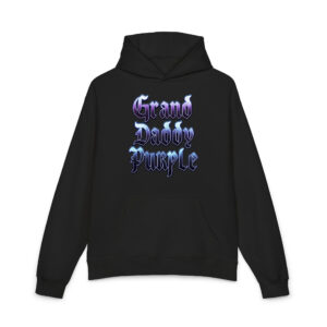 "grand daddy purple" cotton hoodie