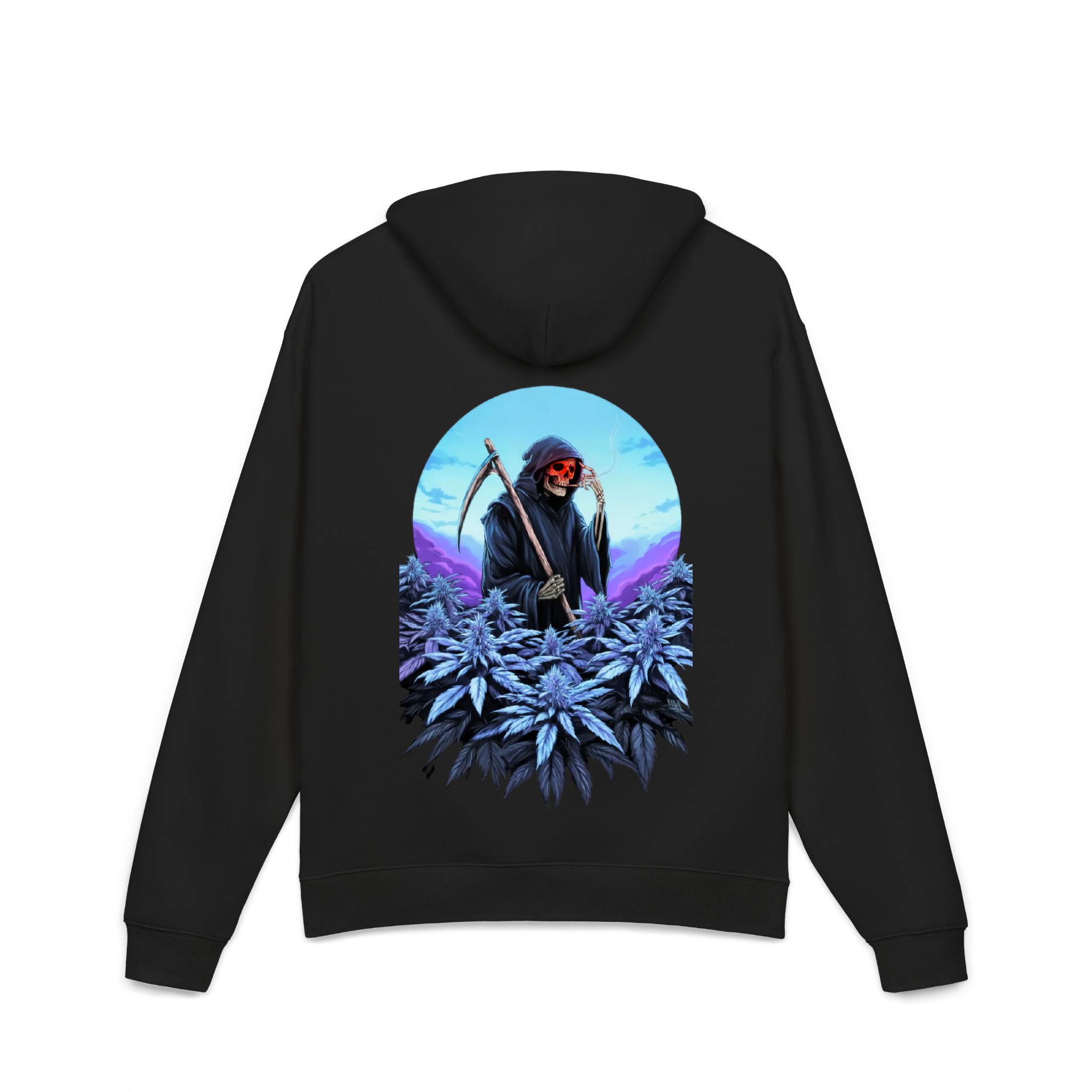 "grand daddy purple" cotton hoodie