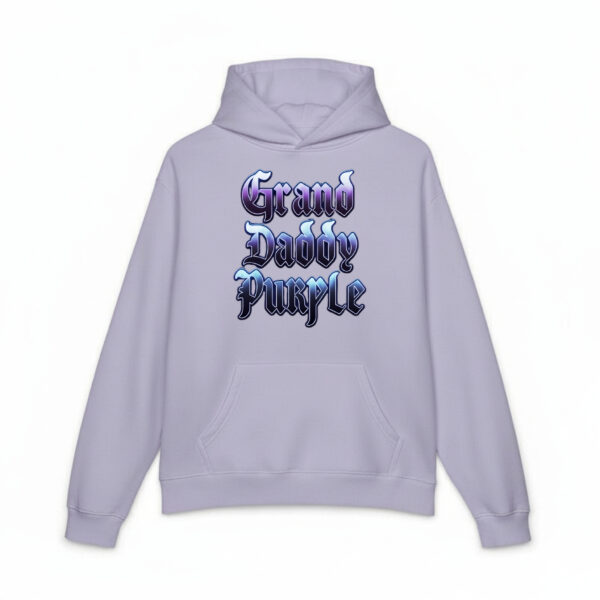 "grand daddy purple" cotton hoodie