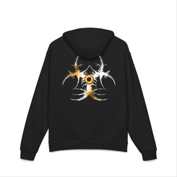 "nuclear" black hoodie
