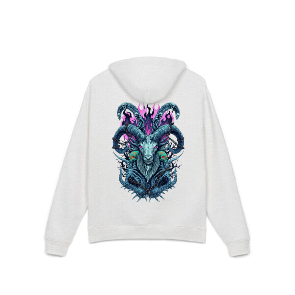 "dark ascension" cotton hoodie