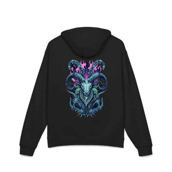 "dark ascension" cotton hoodie