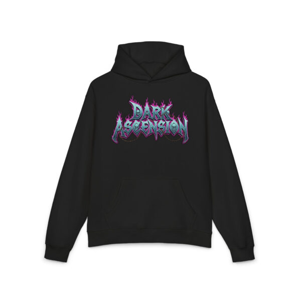 "dark ascension" cotton hoodie