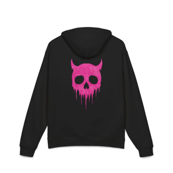'hell drip" cotton hoodie