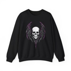 "wings of oblivion" black sweat