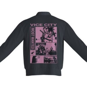 "gta retro" bomber jacket