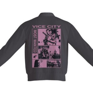 "gta retro" bomber jacket