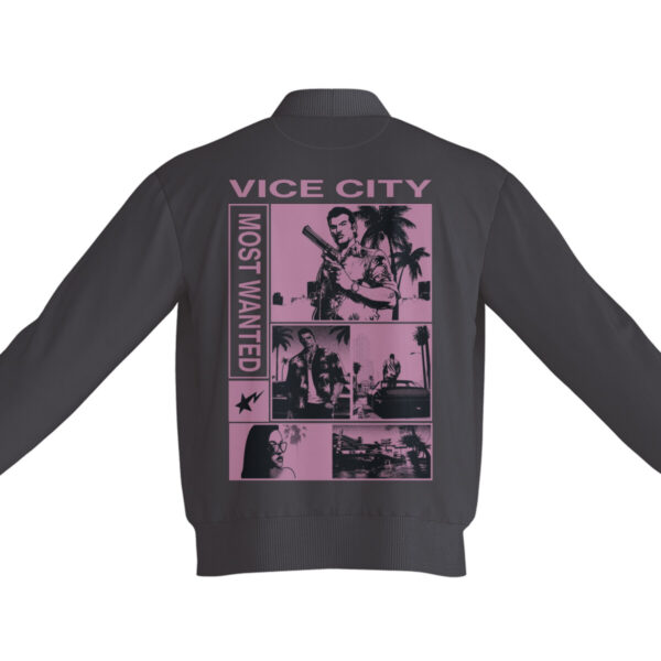 "gta retro" bomber jacket