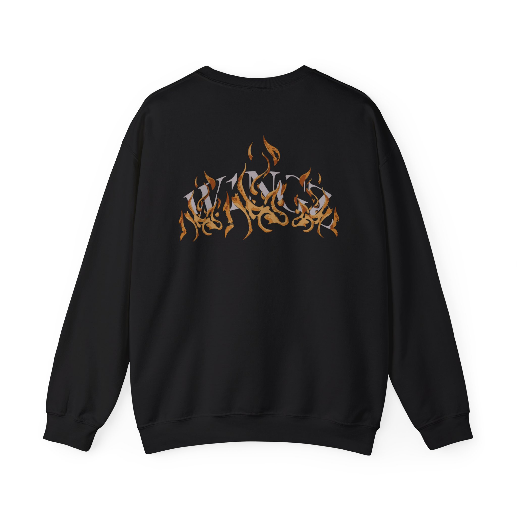 "wings of oblivion" black sweat