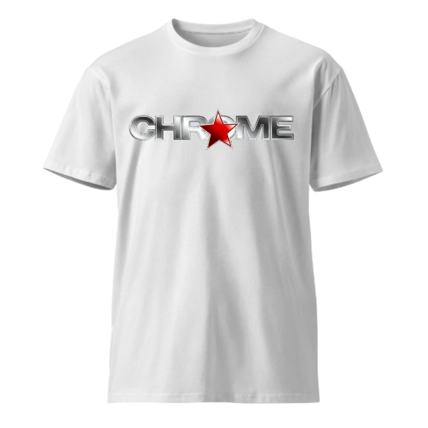 "chrome" cotton tee