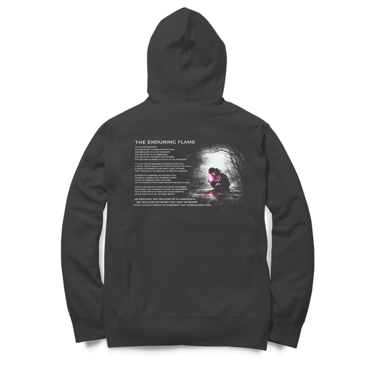 enduring flame hoodie
