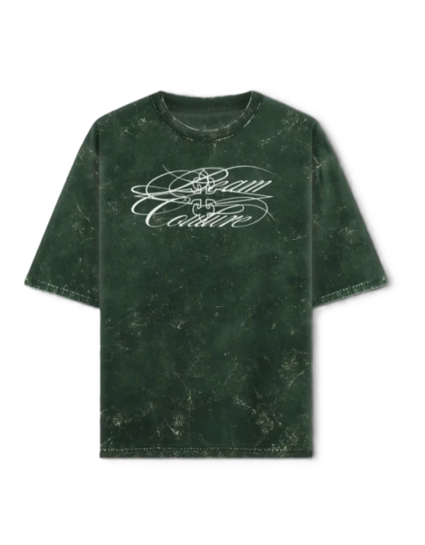 unisex acid washed oversized tee