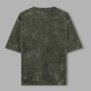 unisex acid washed oversized tee