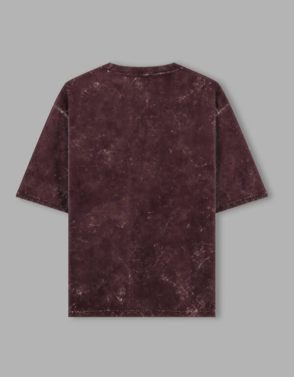 unisex acid washed oversized tee