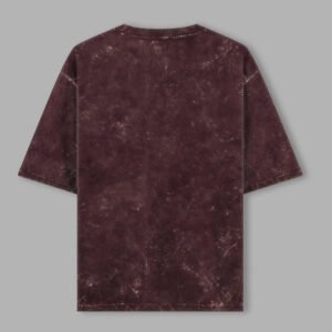unisex acid washed oversized tee