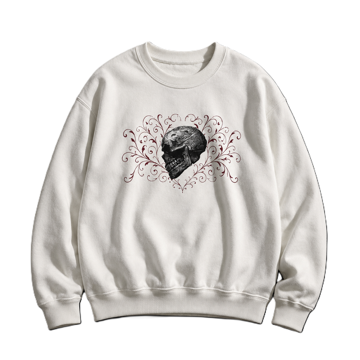 "no glory" acid washed oversized tee