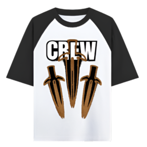 unisex oversized raglan
